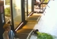 Женщина избила бутик ногами на Арбате в Шымкенте