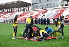 Заключительный этап турнира на Кубок МЧС по пожарно-спасательному спорту прошел в СКО