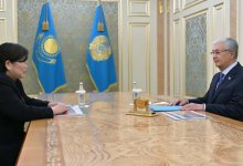 Азимова доложила Токаеву об итогах работы Конституционного суда