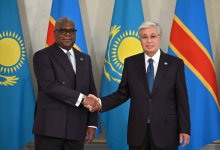 Токаев провел переговоры с президентом ДР Конго Феликсом Чисекеди