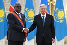 Токаев наградил президента ДР Конго орденом "Достық" I степени