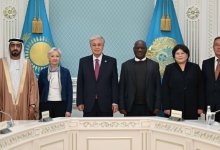 Президент Казахстана принял делегатов форума “Мир и будущее через право”