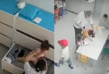 Воспитательница детского сада волокла по полу 3-летнюю девочку в Баку