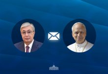 Токаев поздравил Папу Римского Льва XIV с 70-летием