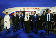 Патриарх Кирилл прибыл в Казахстан