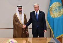 Токаев встретился с председателем управления по делам ислама ОАЭ