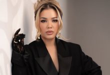 Макпал Исабекова продемонстрировала образ в стиле total black