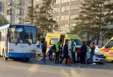 Семь человек пострадали в ДТП с автобусом в Павлодаре