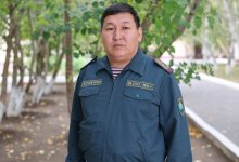 Офицер Нацгвардии второй раз спас человека на улице в Астане