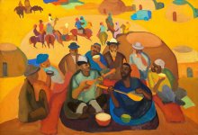 Выставка "Шедевры искусства Казахстана" пройдет в Москве