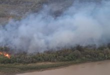 120 га составила площадь пожара в нацпарке "Алтын-Эмель"