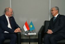 Президент Казахстана встретился с князем Монако в Нью-Йорке