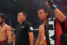 Сенсация на Naiza 77: казахстанец победил топового бойца ММА