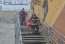 Масштабные антипожарные учения провели на ГЭС Усть-Каменогорска