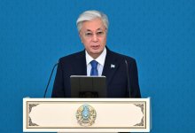 Токаев запустил вторую линию железной дороги Достык – Мойынты