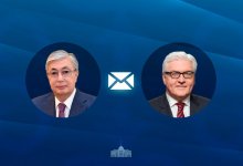 Токаев направил телеграмму президенту Германии