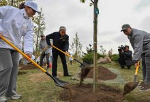 Президент РК принял участие в экологической акции "Таза Қазақстан"