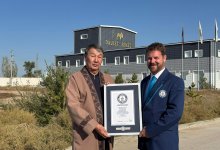 Самый большой караван верблюдов прошел через село в Алматинской области и вошел в Книгу рекордов Гиннесса