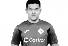 Скончался футболист клуба "Хан Тенгри" Диас Толеу