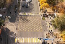 На каких перекрестках появилась новая разметка в Алматы
