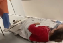 Пациенты на полу в коридоре больницы Шымкента: власти объяснили ситуацию