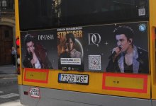 Автобусы с изображением Димаша Кудайбергена появились в Барселоне