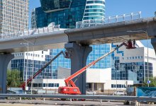 Движение ограничили в Астане из-за работ на LRT