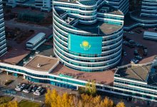 К 35-летию Декларации о государственном суверенитете проходит акция “Менің Елім – Менің Туым”