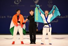 Третье золото для Казахстана: Бакиева триумфально выиграла финал по ММА