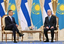О чем говорили президенты Казахстана и Финляндии