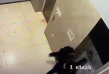 Мгновенная карма: пьяный мужчина провалился под лифт после драки с дверью