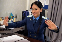 Прокурор Бишимбаева станцевала на рабочем месте (ВИДЕО)