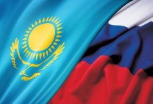 Москву украсили флагами Казахстана и России в преддверии госвизита Токаева