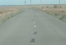 "Пьяную" дорожную разметку обнаружили в Актюбинской области