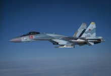 Су-35 сопровождали самолет Токаева в небе над Россией (ВИДЕО)