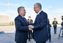 Токаев прибыл с государственным визитом в Ташкент