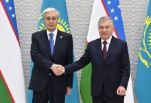 Токаев и Мирзиёев провели переговоры в Ташкенте