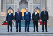 Токаев, Мирзиёев, Алиев, Жапаров и Рахмон посетили Центр исламской цивилизации