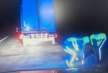 Инсульт случился у дальнобойщика за рулем на трассе в Абайской области (ВИДЕО)