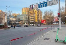 Схему движения изменили на одном из перекрестков в Алматы