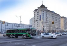 Проезд к остановке временно закрыли в Астане