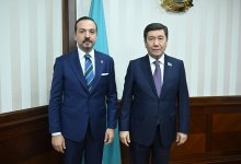 Спикер Мажилиса принял заместителя председателя Партии справедливости и развития Турции