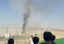 Истребитель разбился на глазах у публики в Дубае