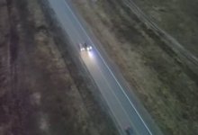 Грубое нарушение ПДД выявил дрон на трассе в Акмолинской области (ВИДЕО)