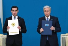 Токаев и Бердымухамедов подписали совместное заявление