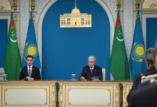 Токаев: Казахстан придает особое значение развитию сотрудничества с Туркменистаном