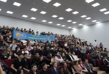 Ангелина Лукас встретилась со студентами в Астане