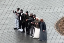 "Снег вызывают?": танец иностранцев позабавил астанчан