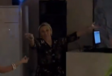 Апашка пыталась повторить танец живота на тое в Алматы