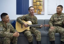 Певец сменил сцену на службу в армии в Кокшетау